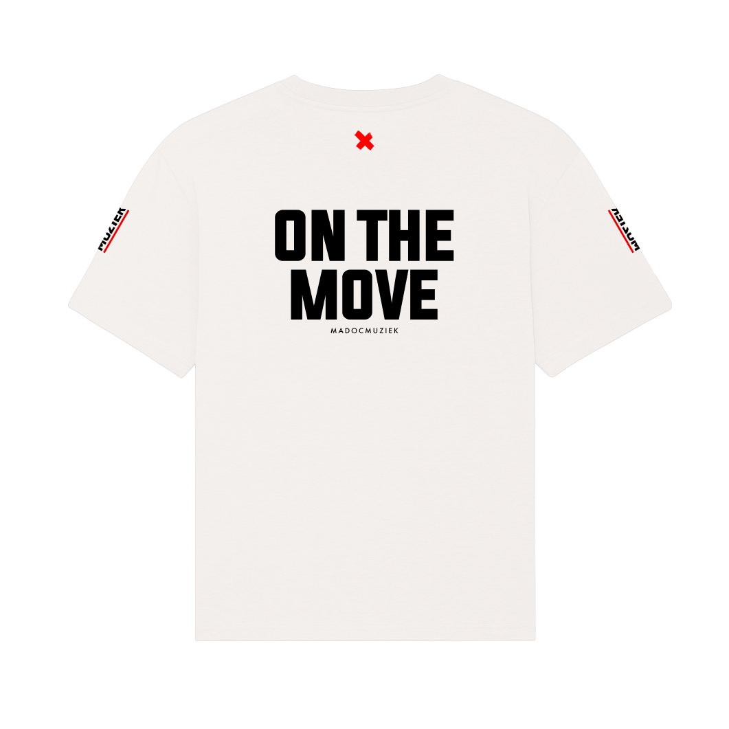 T-shirt 'ON THE MOVE' - Afbeelding 4